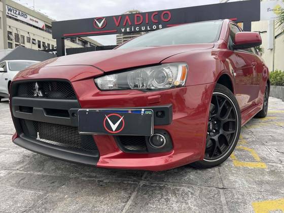 MITSUBISHI LANCER 2.0 EVOLUTION X 4X4 16V TURBO INTERCOOLER GASOLINA 4P AUTOMÁTICO
